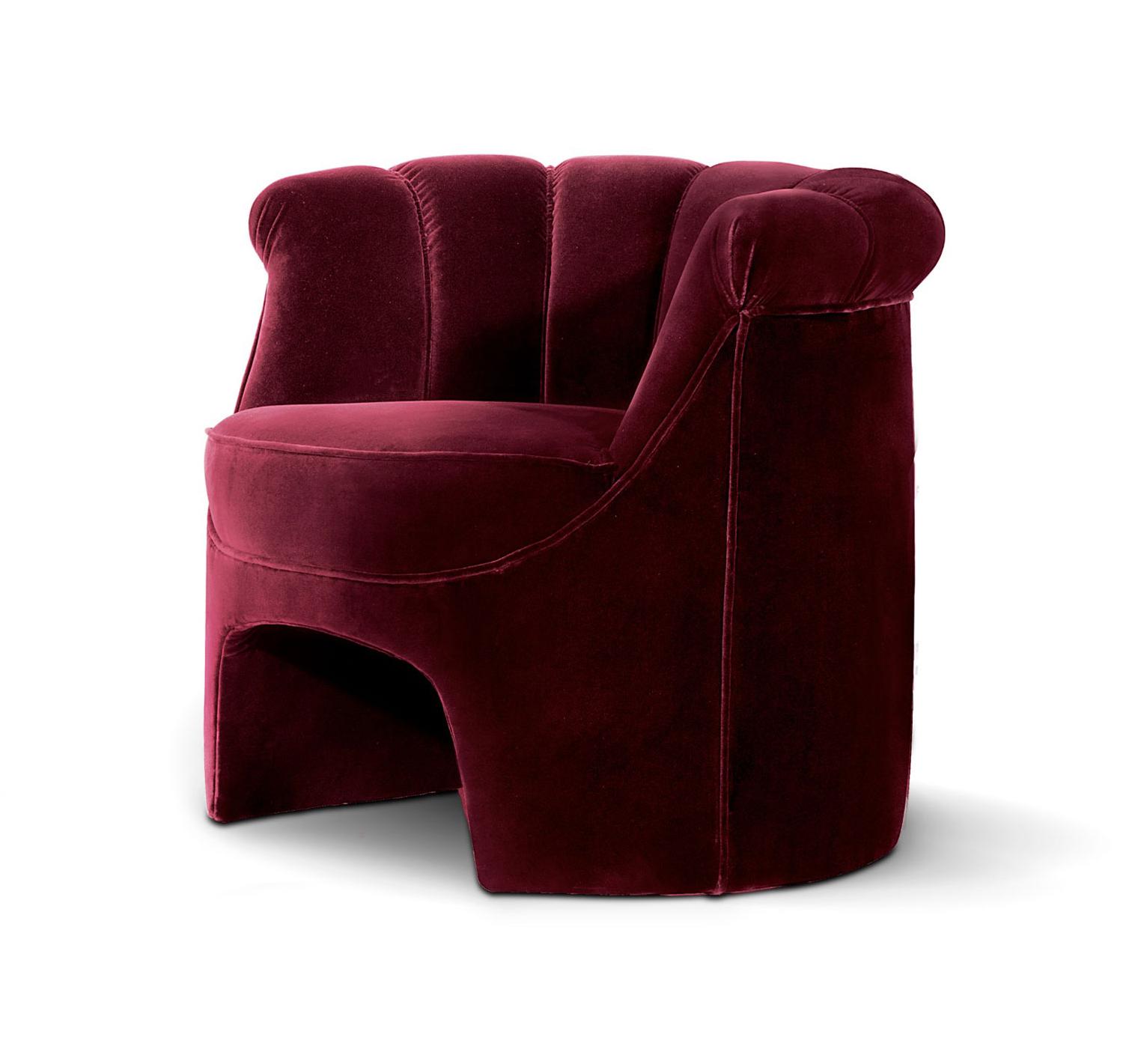 Pluche fauteuil