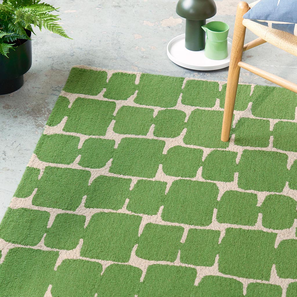 Little lohko jeneverbes tapijt | Maat: 120 × 180 cm