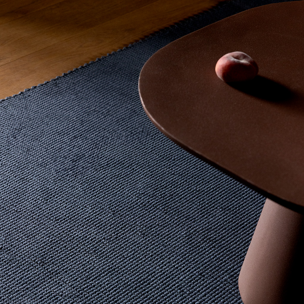 Grid leisteen tapijt | Maat: 140 × 200 cm