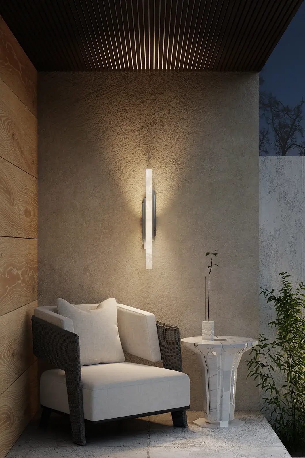 Crown grijze tuinfauteuil - 3