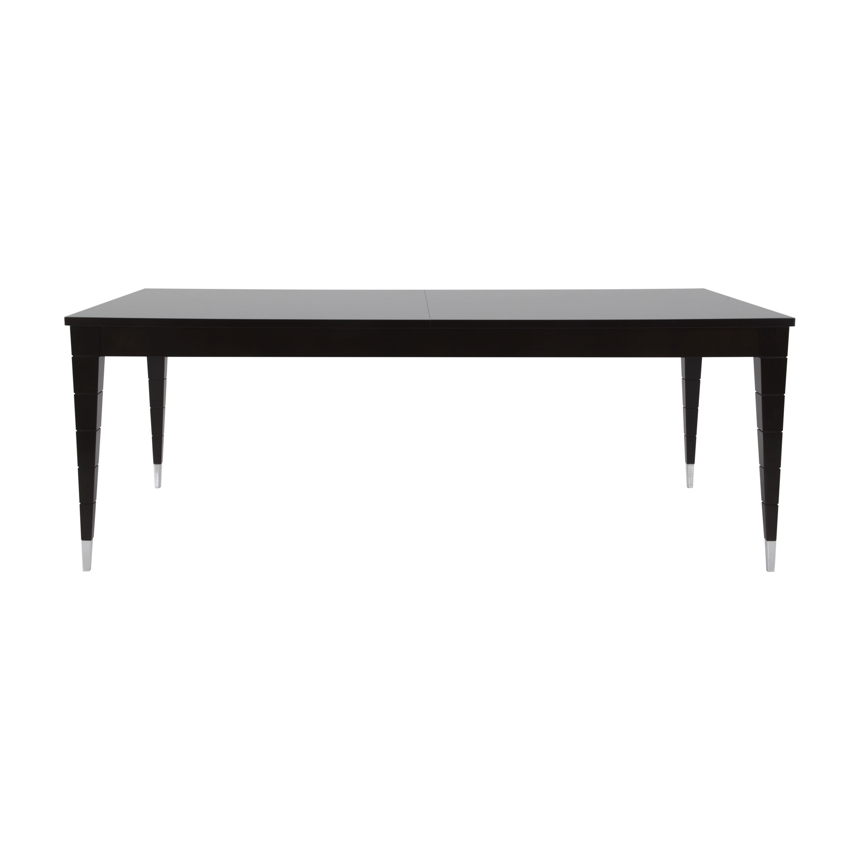 Look houten uitschuifbare eettafel