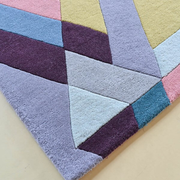 Mosaic light-purple tapijt | Maat: 170 × 240 cm
