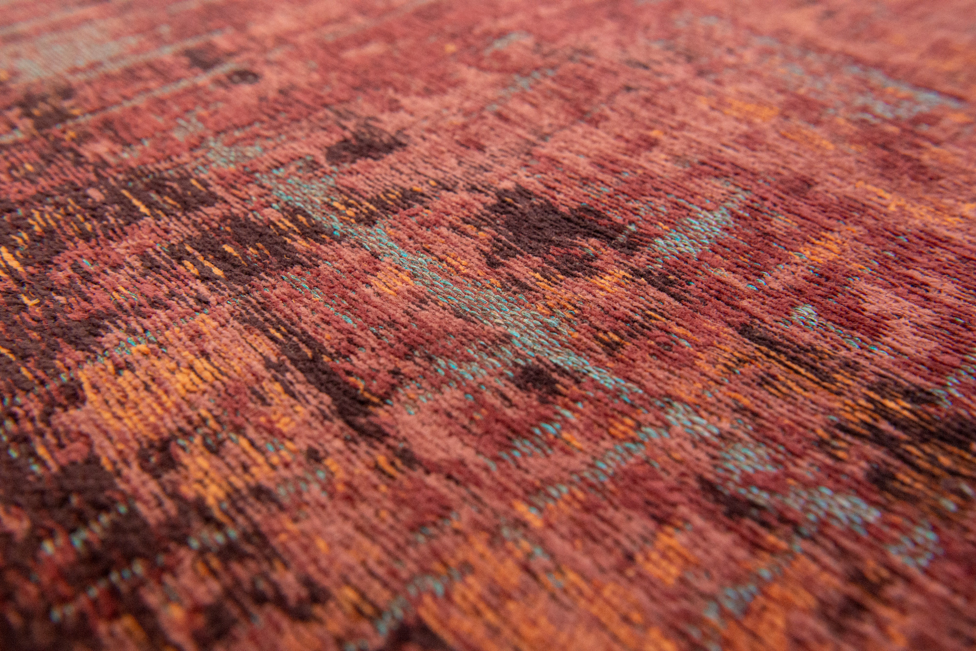 Nassau Red tapijt | Maat: 80 × 150 cm