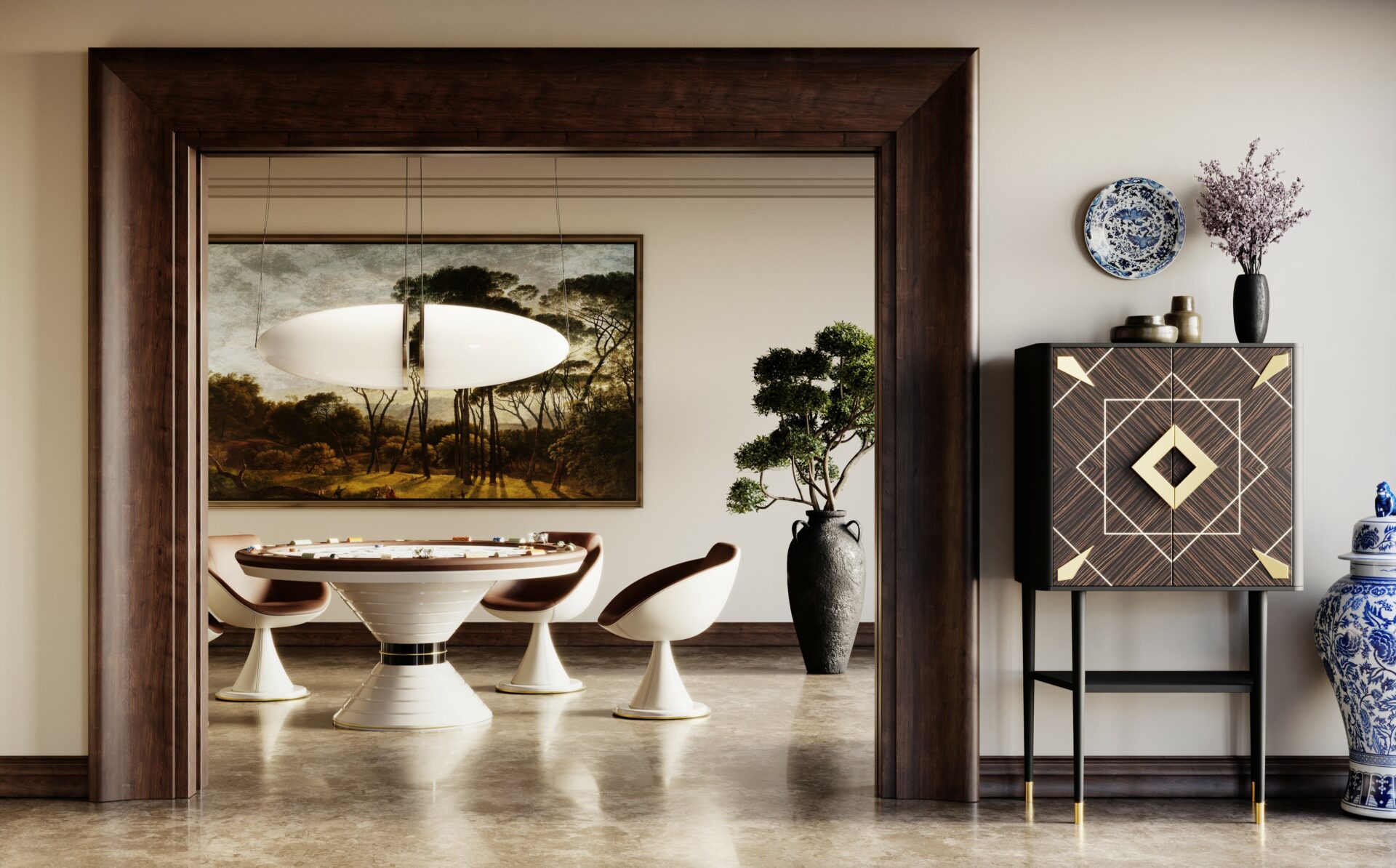 Shell draaibare stoel