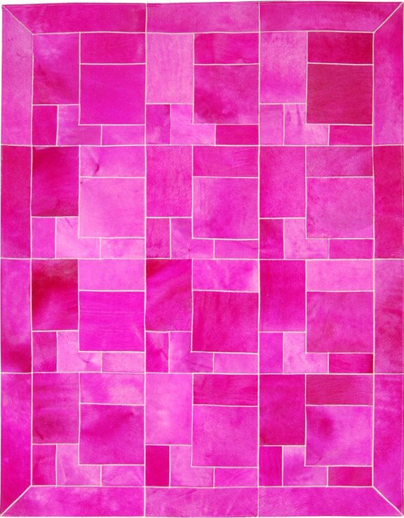 Puzzle col.7 koeienhuid tapijt | Maat: 220 × 300 cm