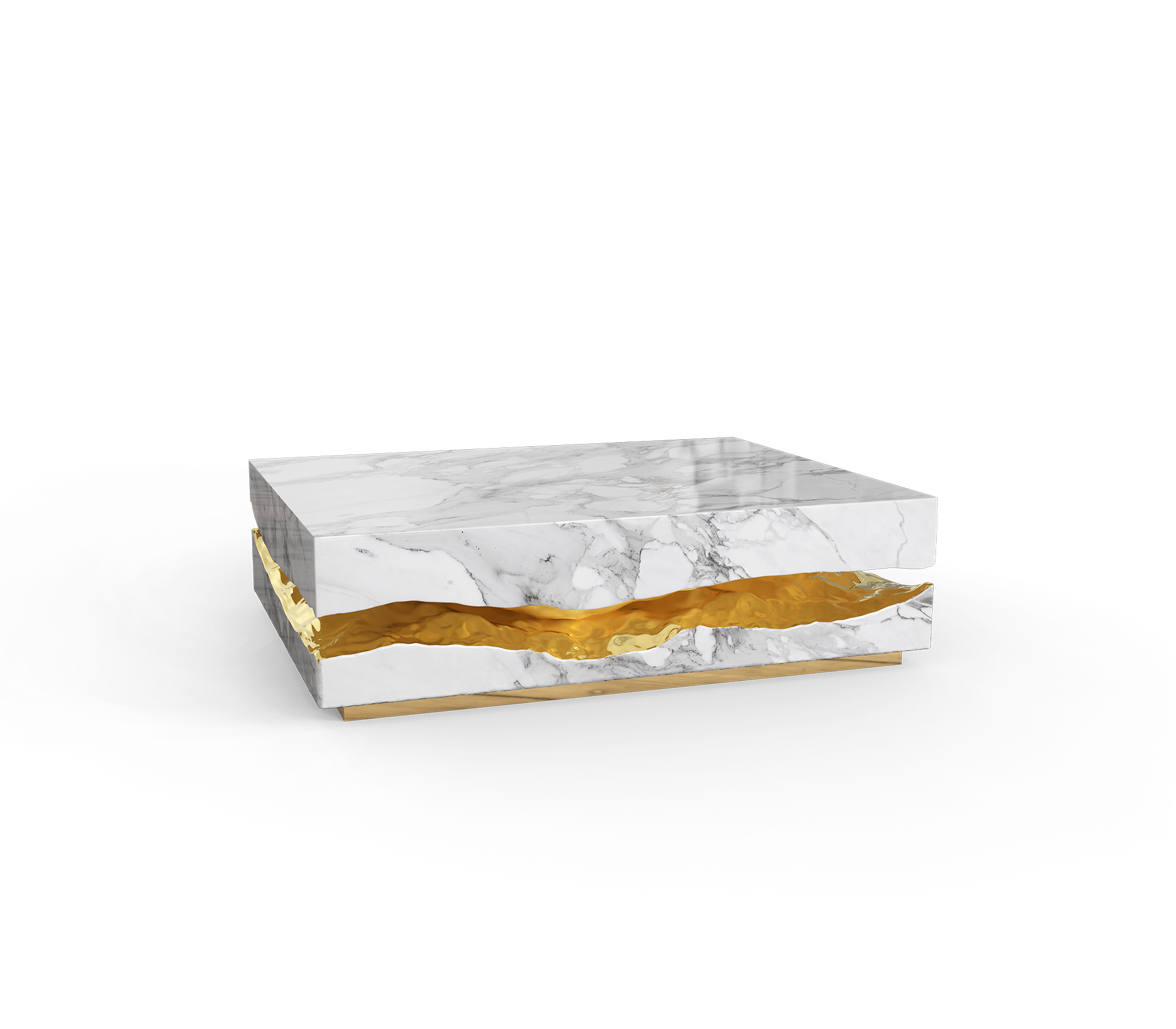 Boulder Carrara marmeren tafel
