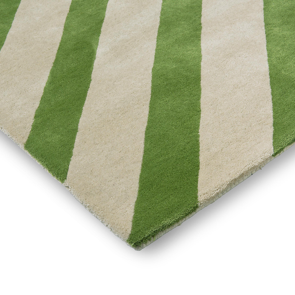 Paper straw peridot tapijt | Maat: 140 × 200 cm