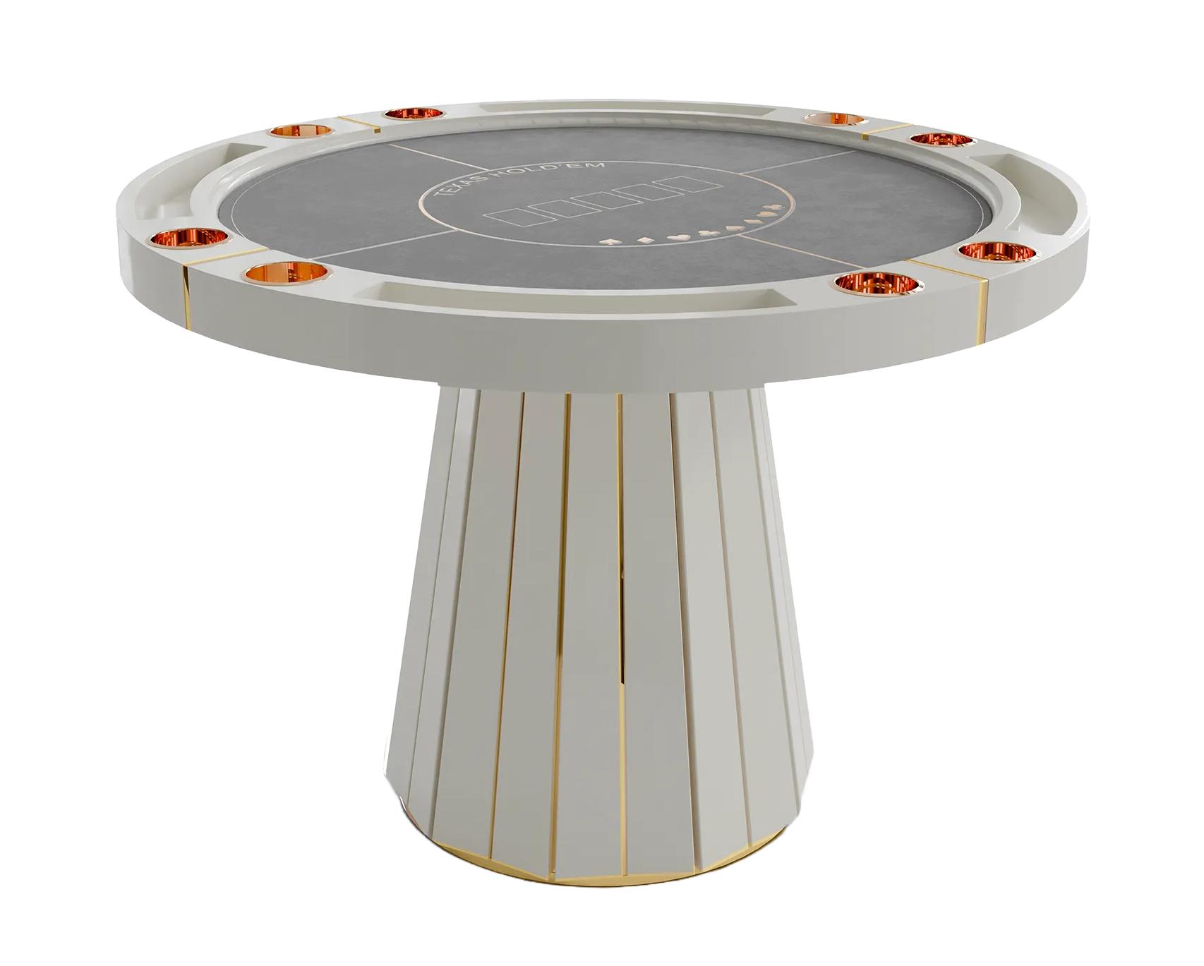 Regal White pokertafel