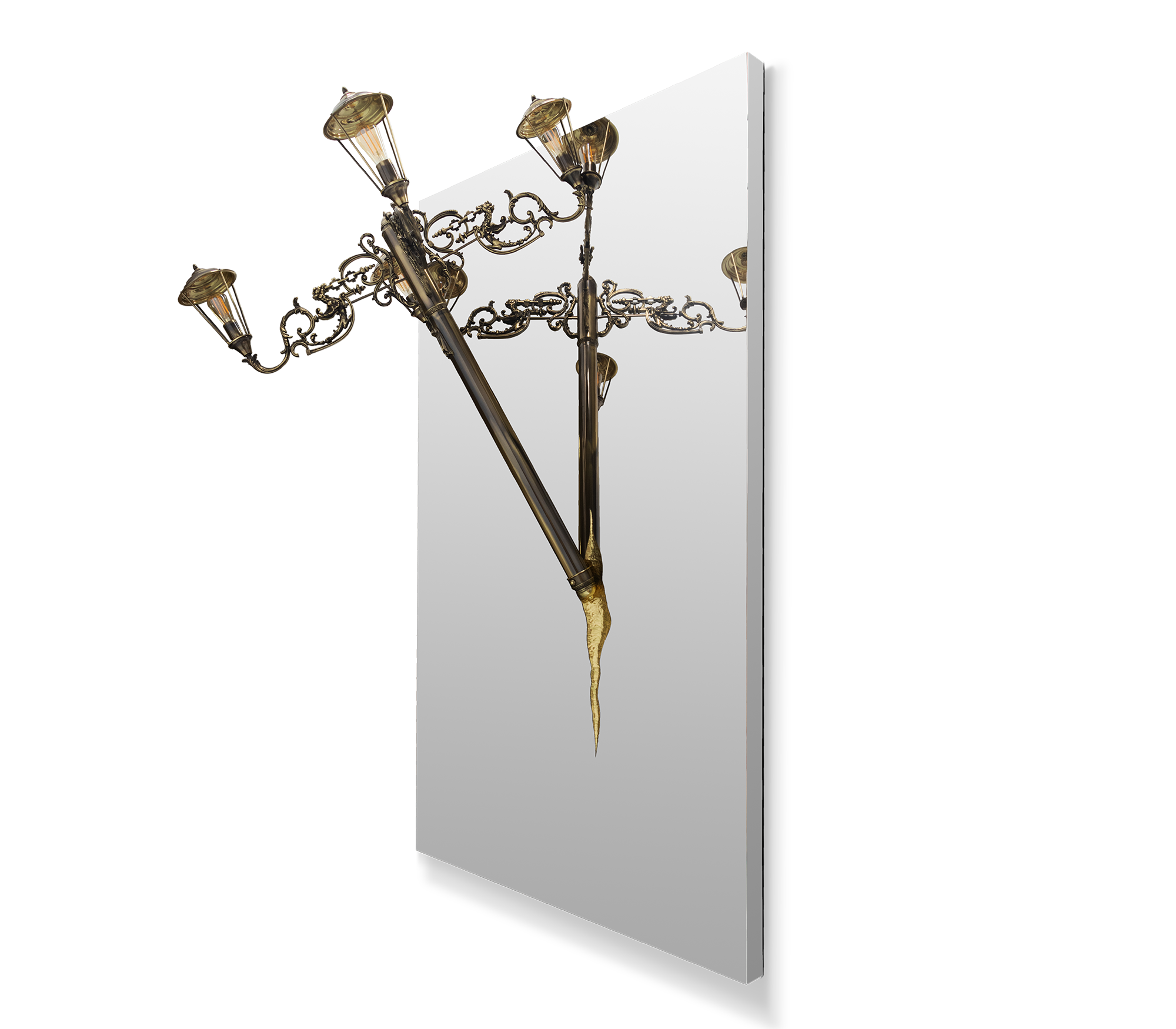 Illumina rechthoekige spiegel