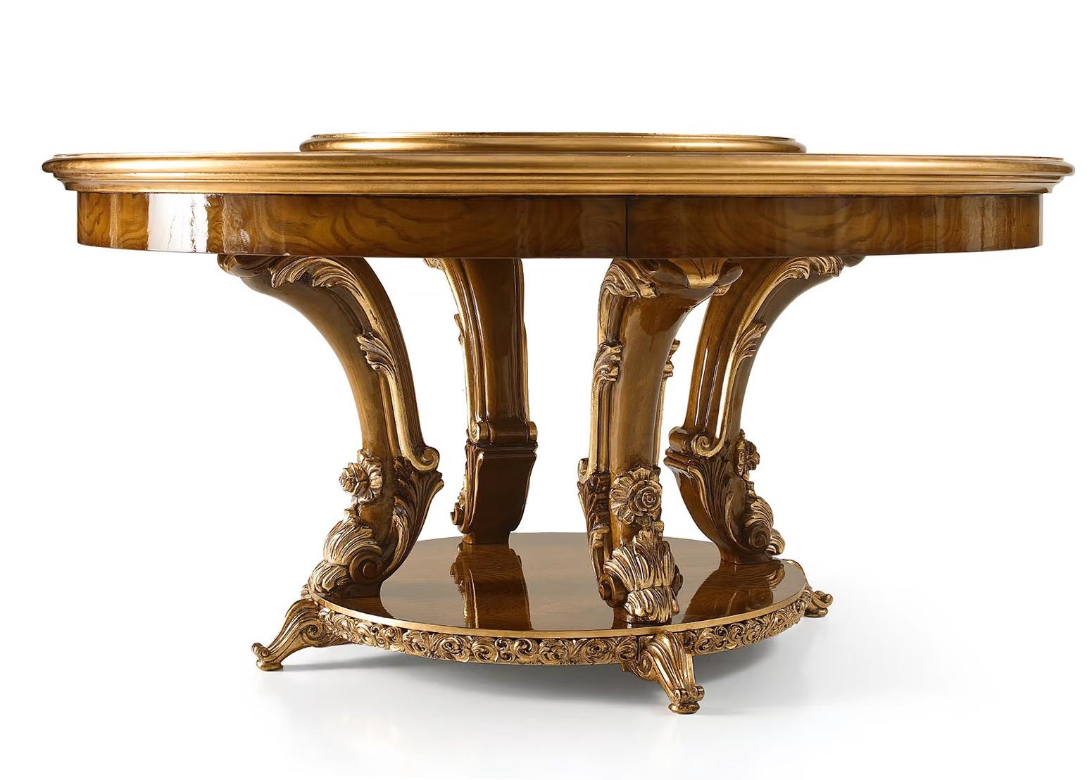 Italiaanse ronde eettafel