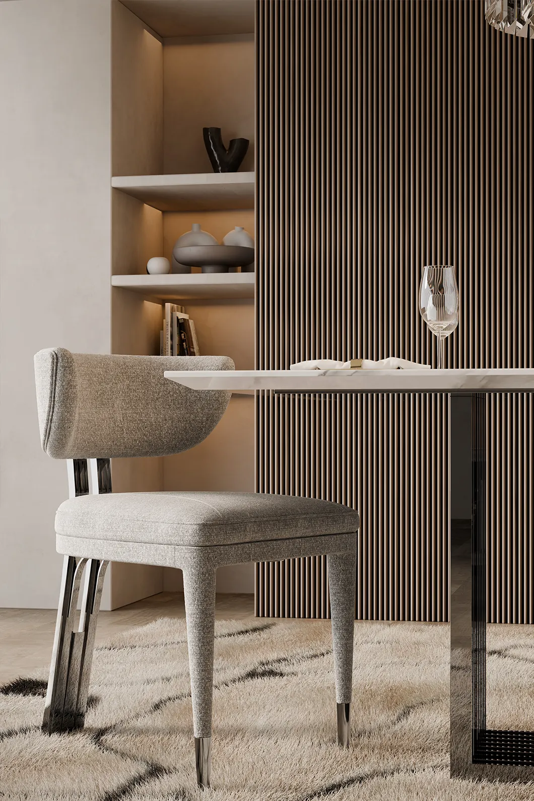 Lattice eetstoel - 1