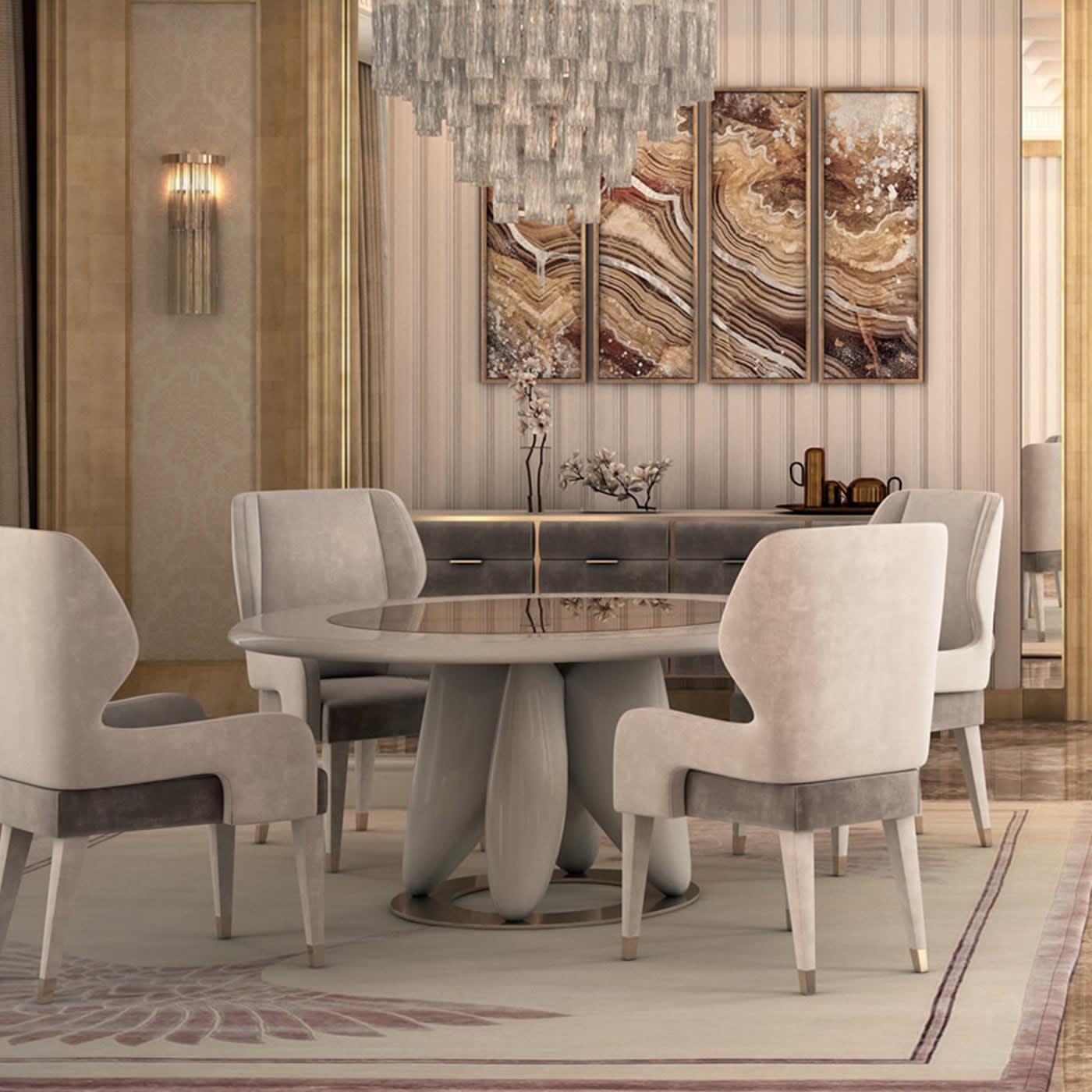 Warhol eigentijdse Italiaanse eettafel