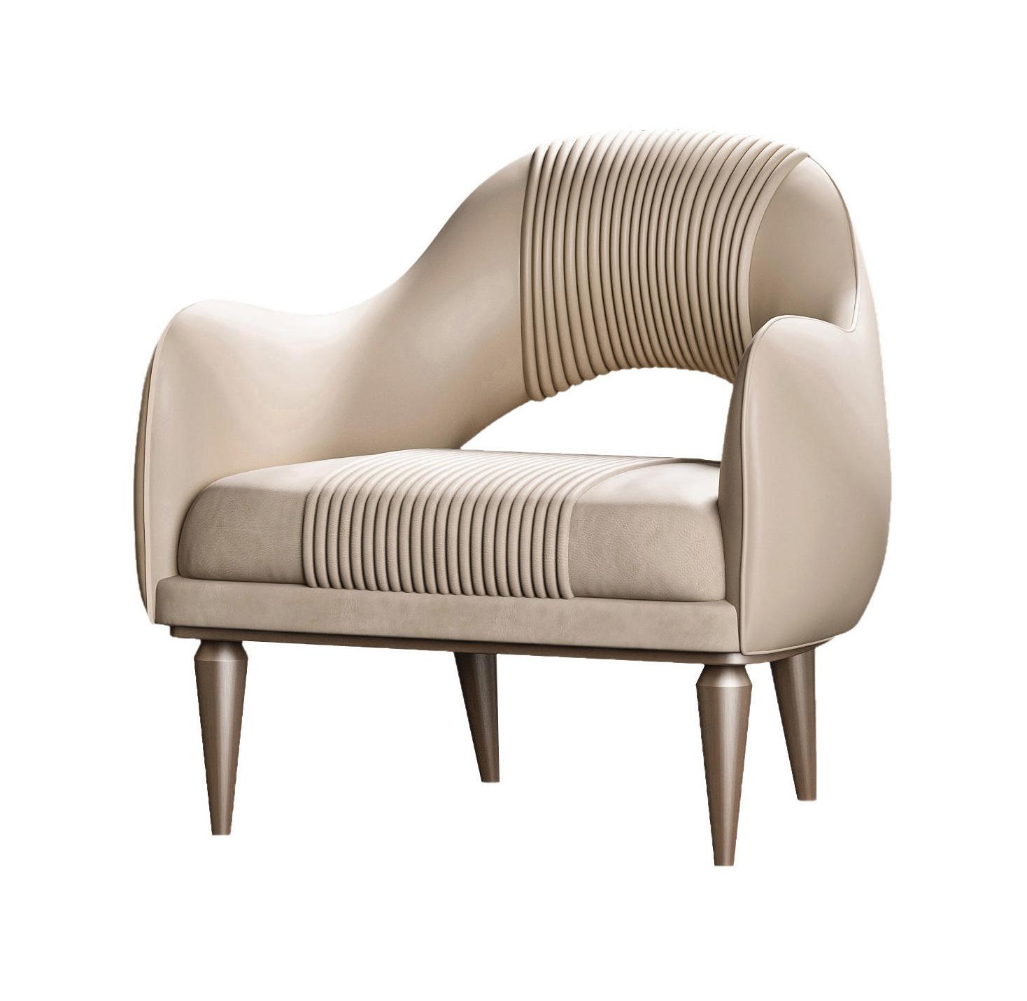 Exquise crème fauteuil