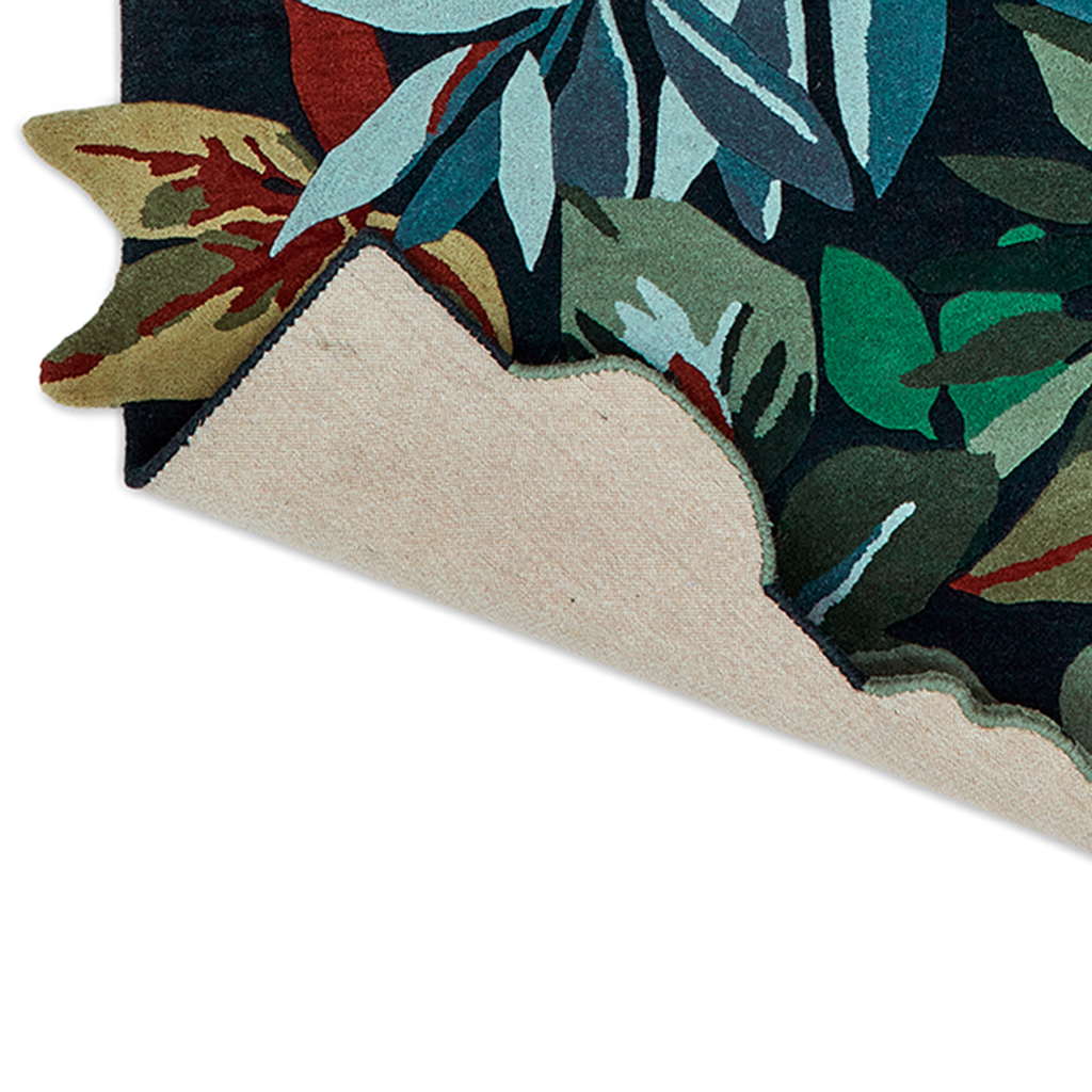 Robin's wood bosgroen tapijt | Maat: 250 × 350 cm