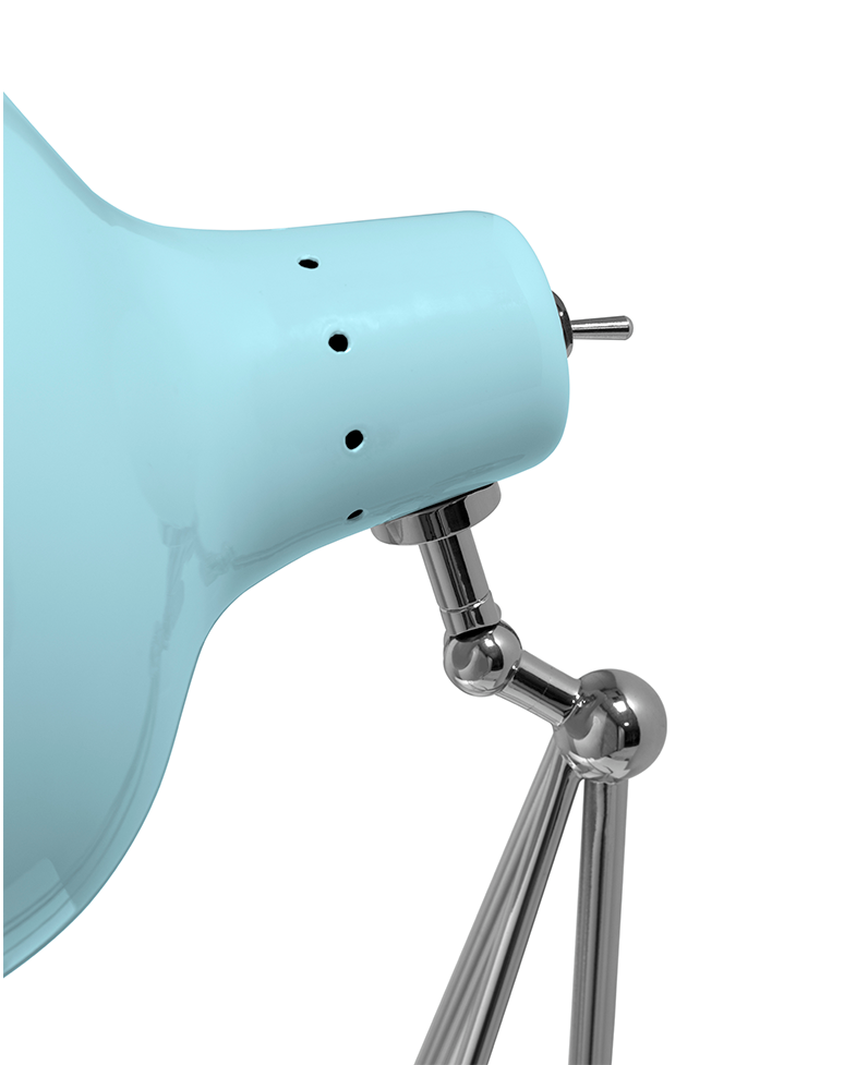 Celestia blauwe bureaulamp