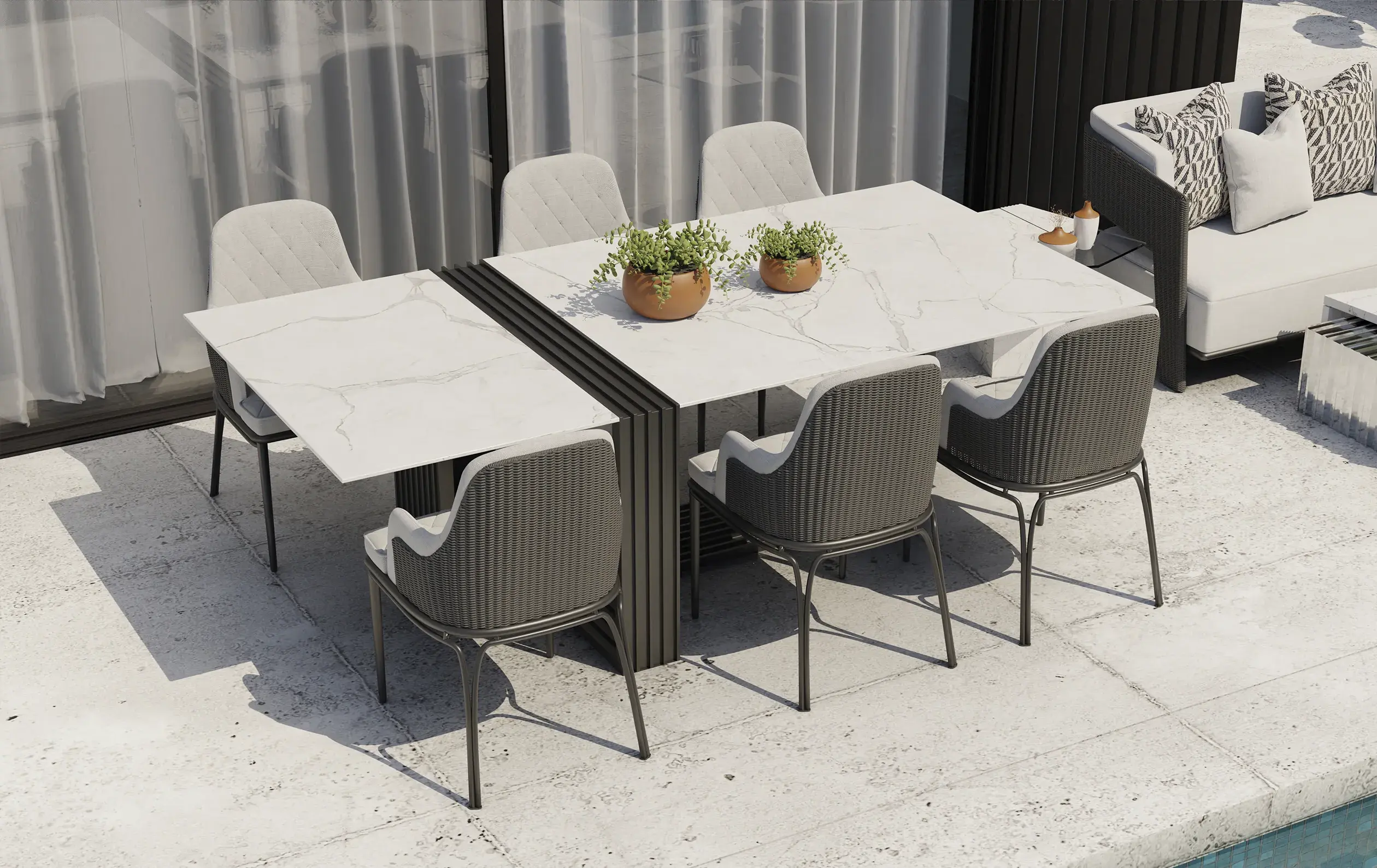 Whirlwind tuineettafel - 2