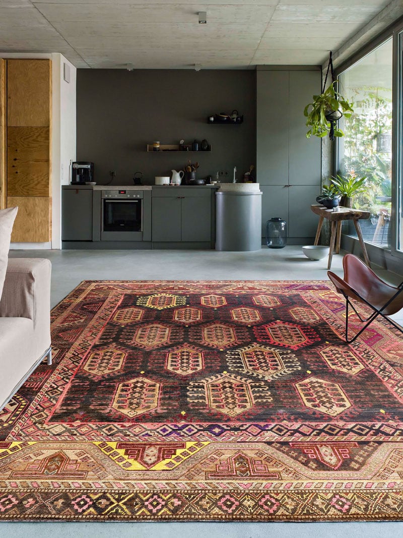 Original Natural Black luxe vloerkleed | Maat: 274 × 365 cm