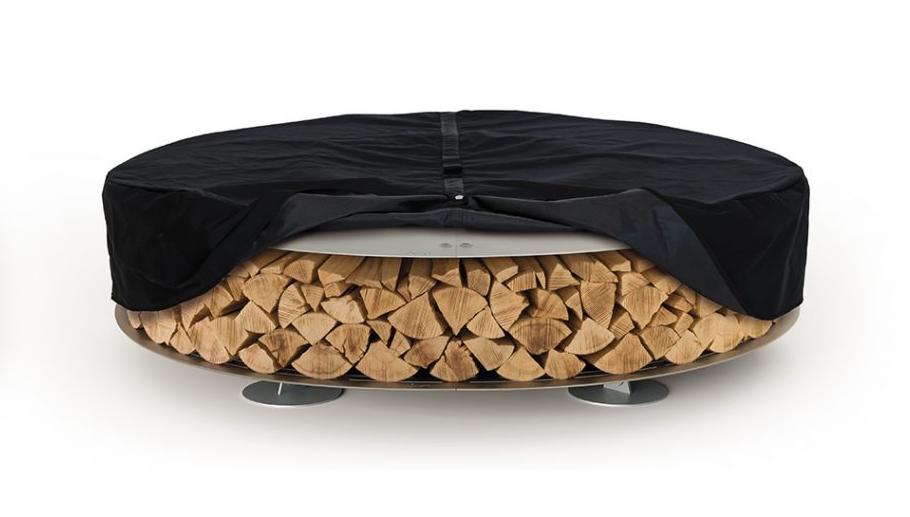 Zero stalen vuurschaal | Afwerking: Corten | Afmetingen: Ø 150 cm