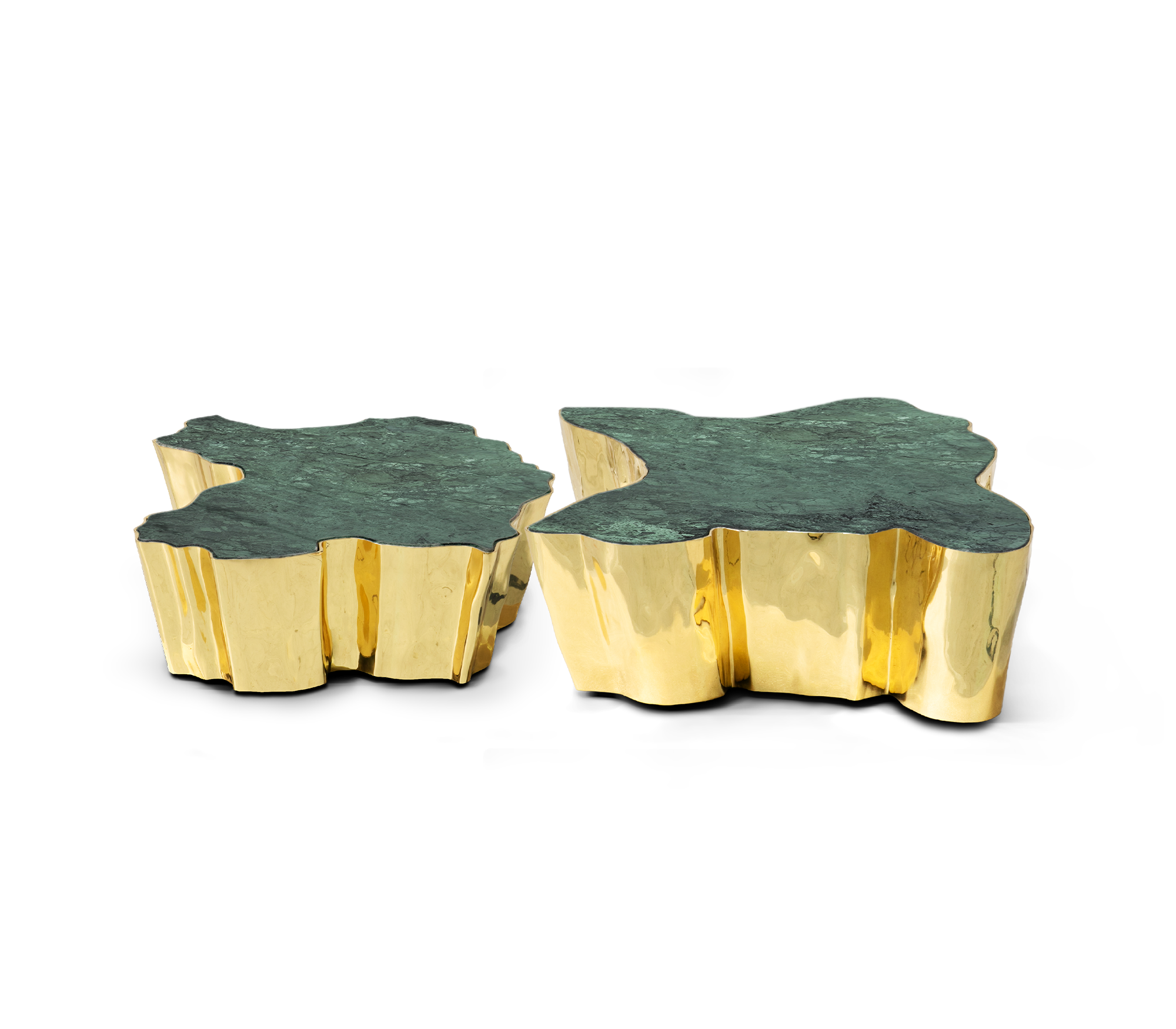 Paradise stenen salontafel | Afmetingen: B 123 × D 102 × H 30 cm