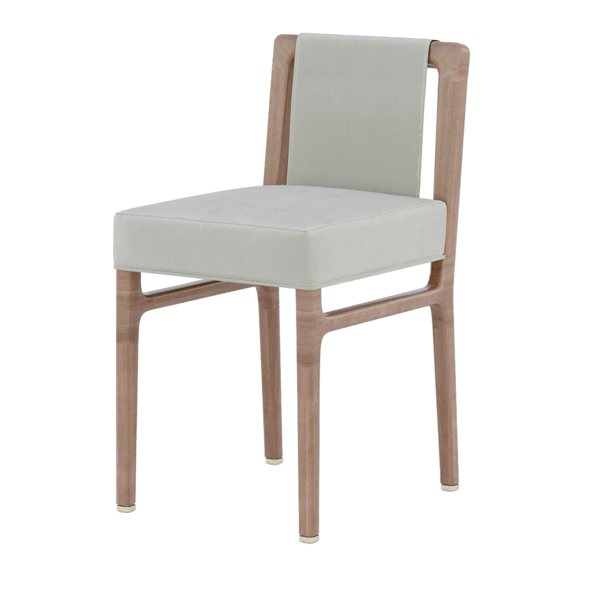 Amerigo Italiaanse gemaakte stoel | Configuratie: Zonder armleuningen | Bekleding: Leer