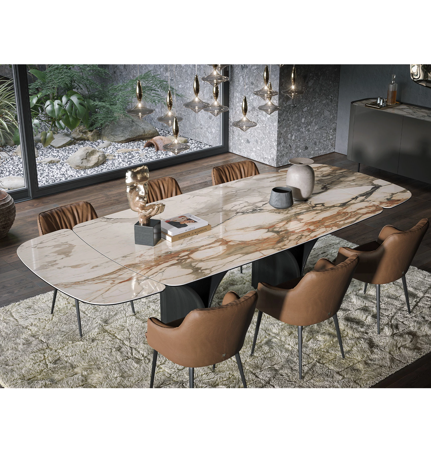 Arco uitschuifbare eettafel