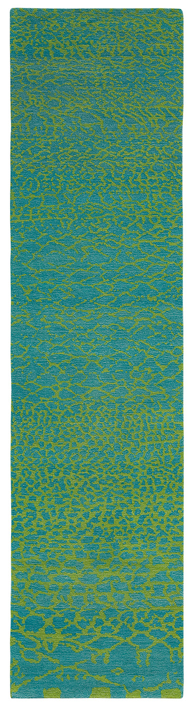 Gamba tourouk aqua vloerkleed