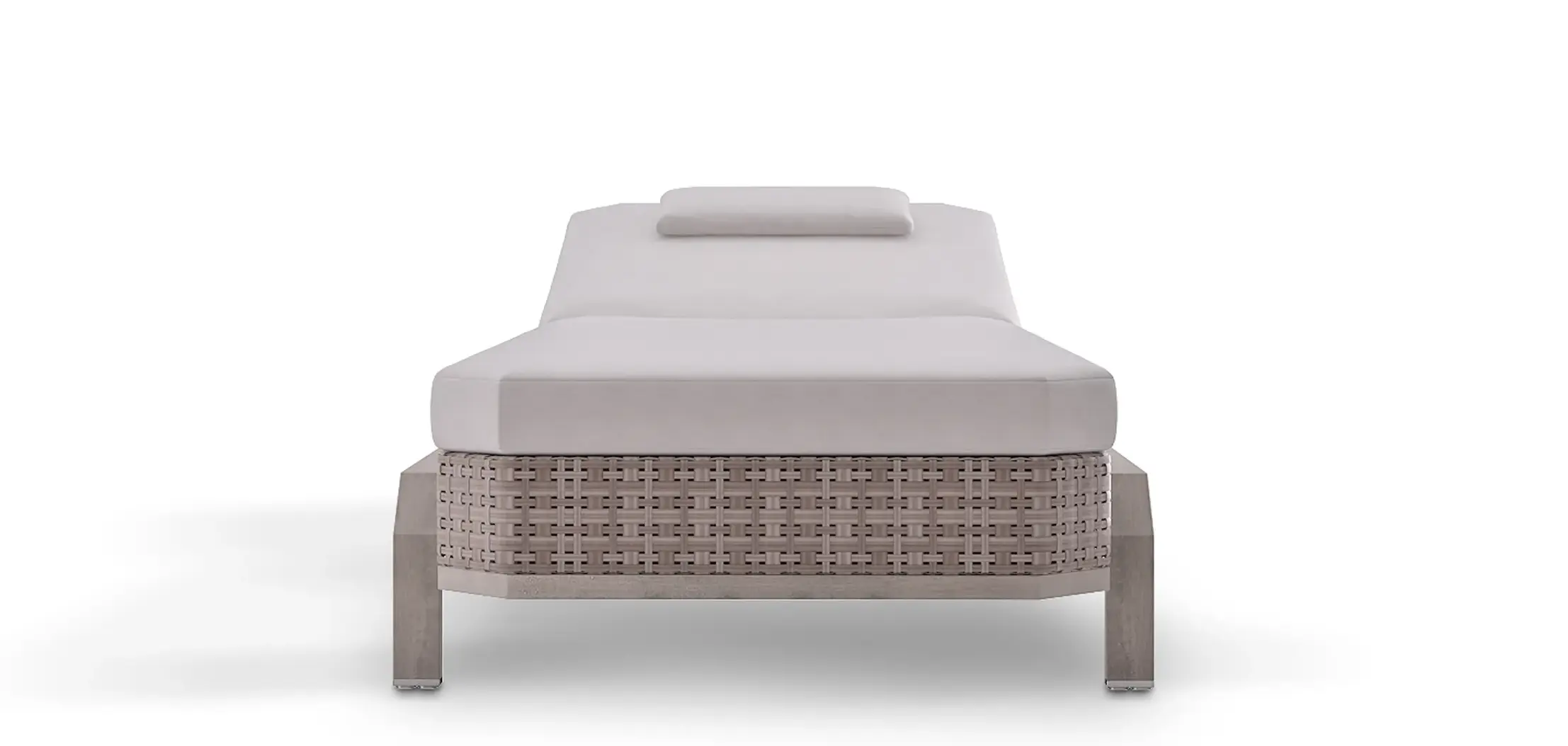 Heritage houten tuinligstoel