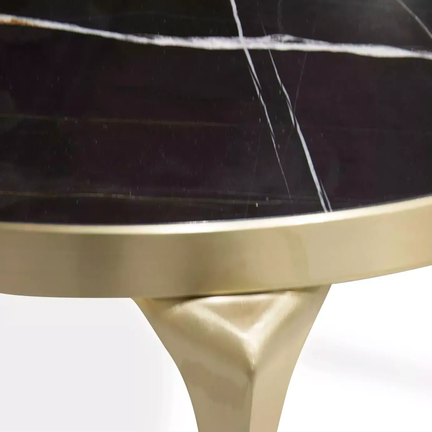 Rhea Sahara Noir marmer salontafel