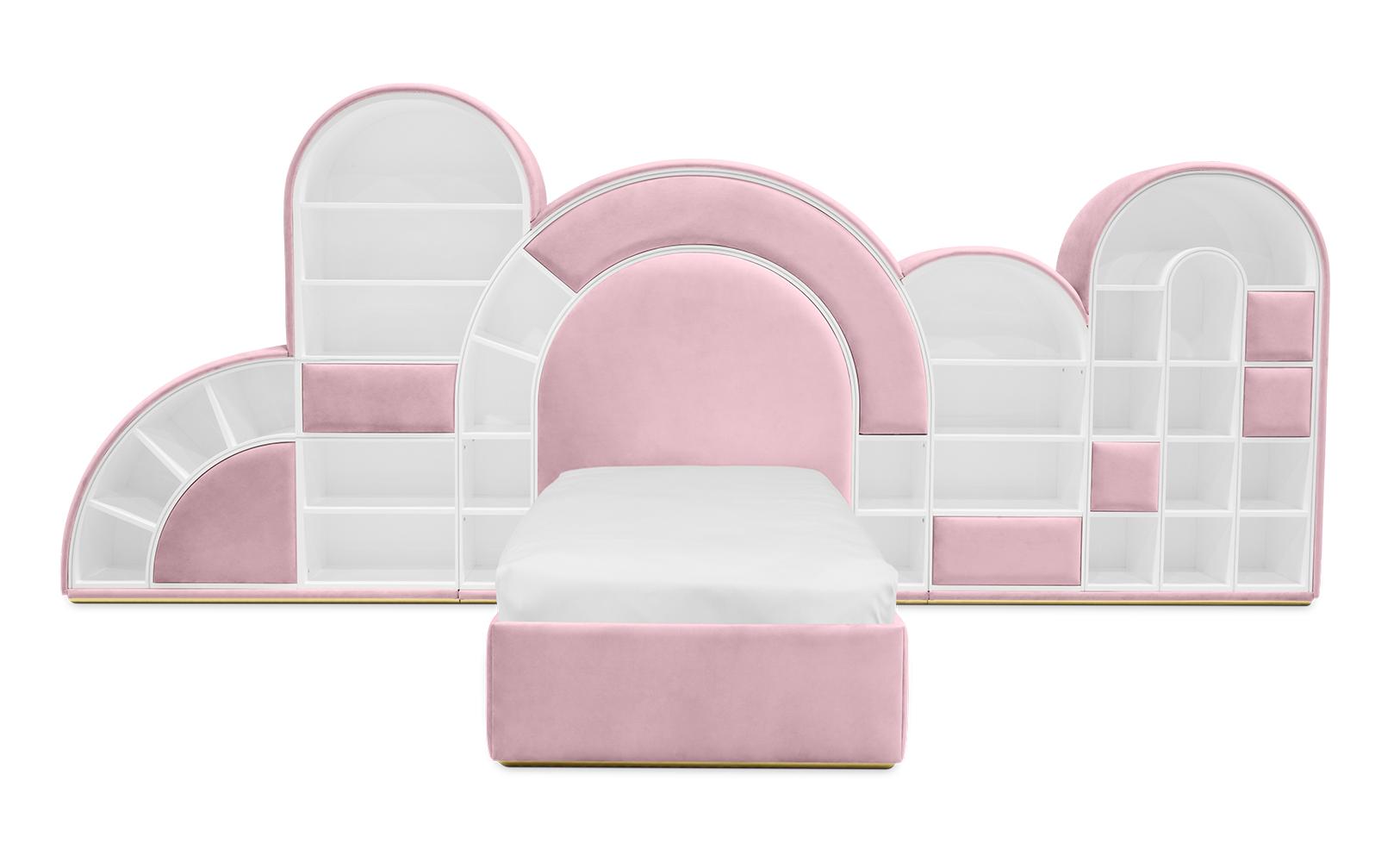 Bubblegum Marshmallow roze kinderbed