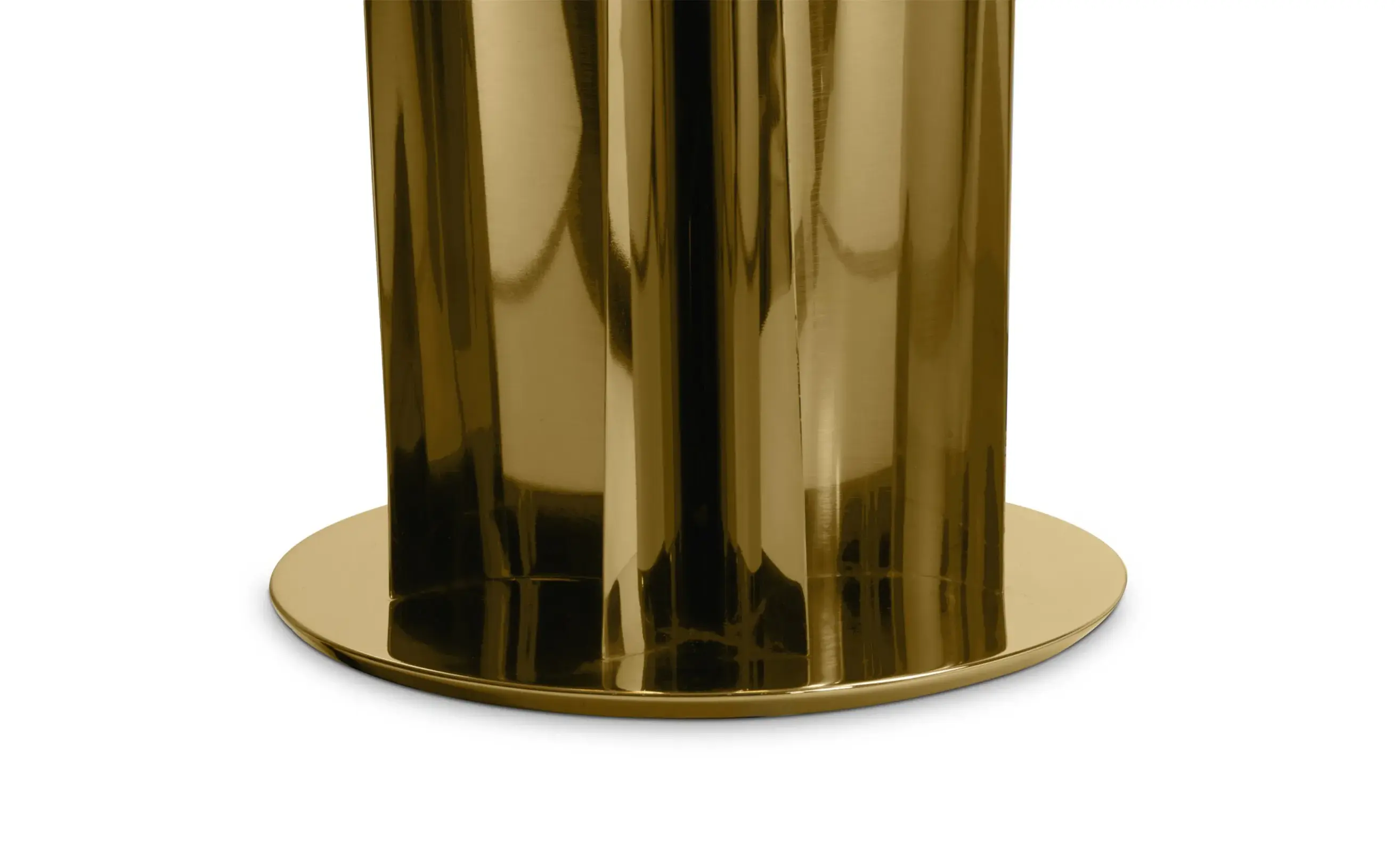 Verouderd messing tafellamp