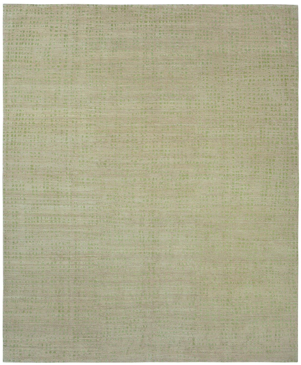 Mauro netwerk groen tapijt | Maat: 250 × 300 cm