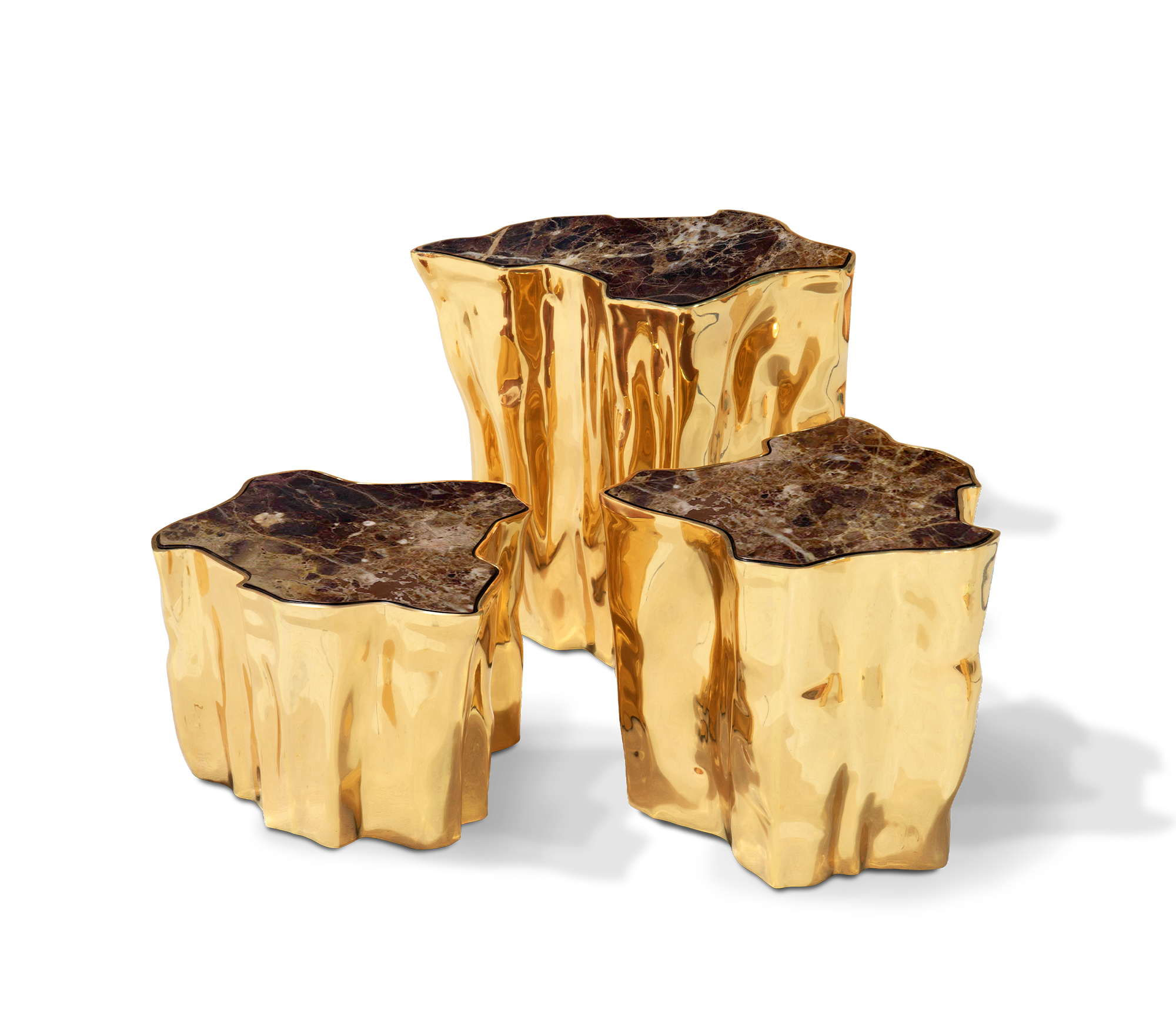 Paradise series aardetinten salontafel