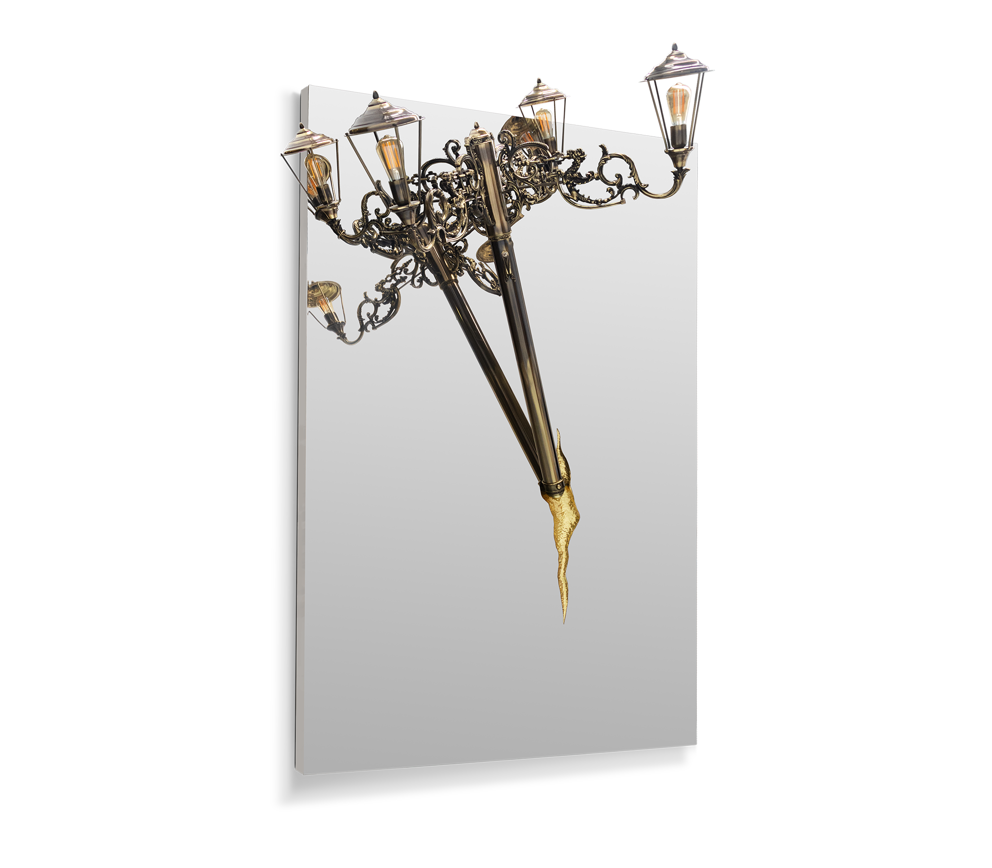 Illumina rechthoekige spiegel