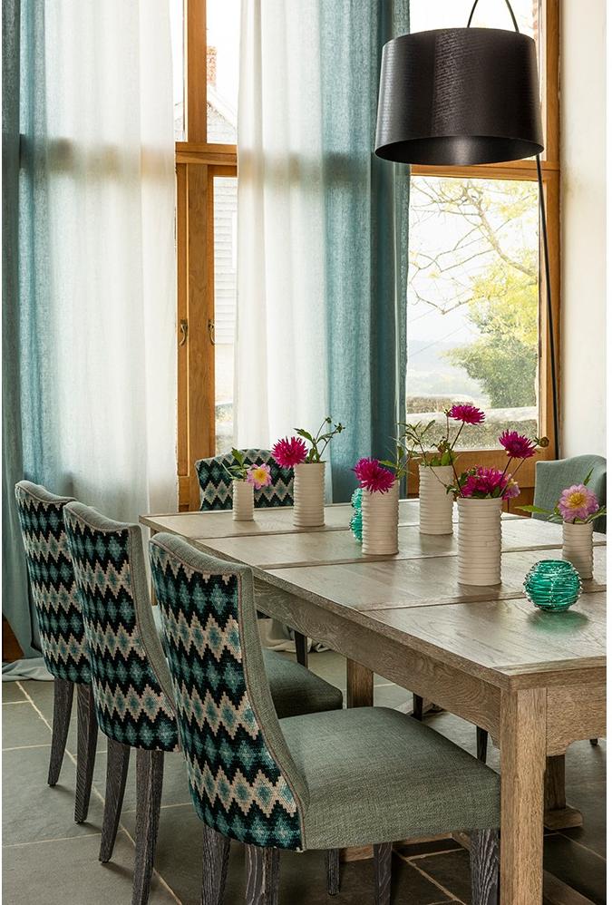 Hawford Greyed Oak eettafel