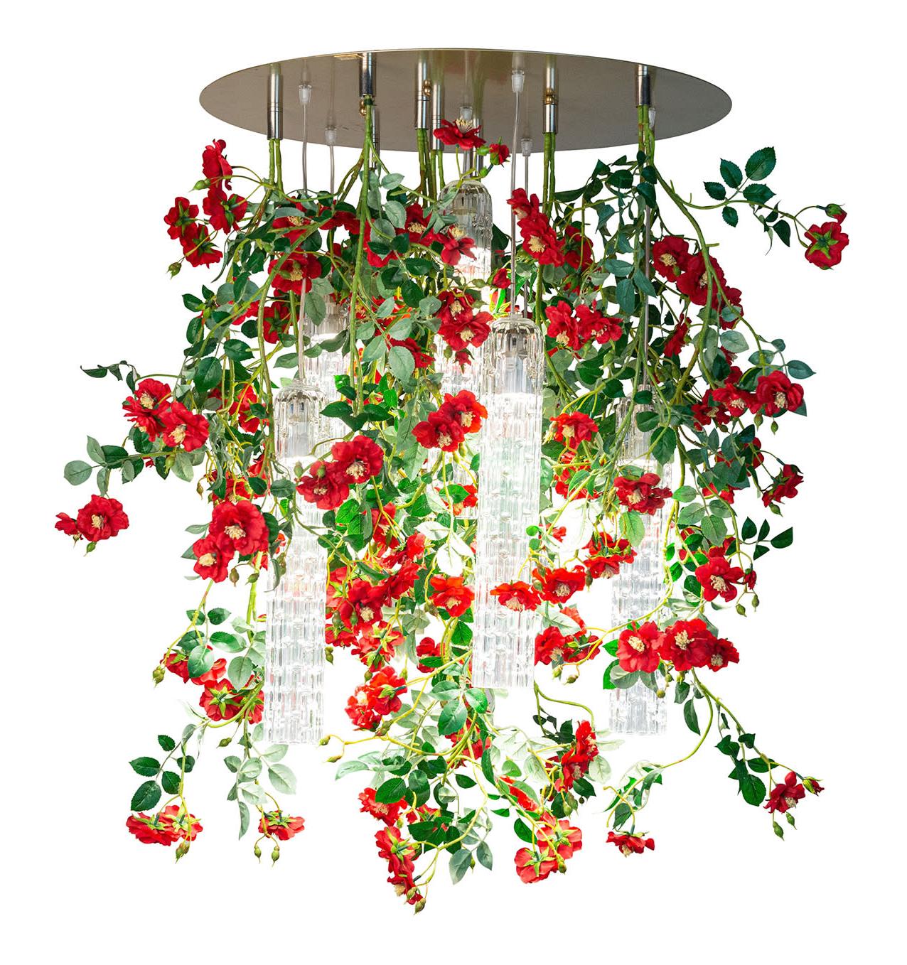 Wil Red Roses grote kroonluchter