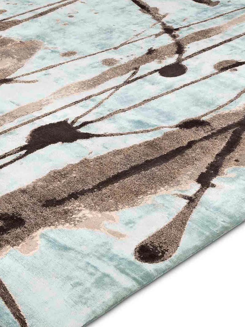 All Natural handgemaakte luxe tapijt | Maat: 122 × 183 cm