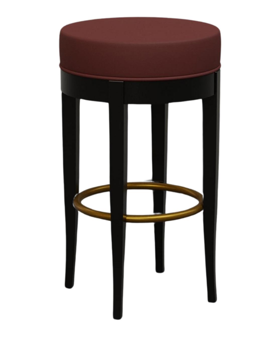 Burgundy Barkruk