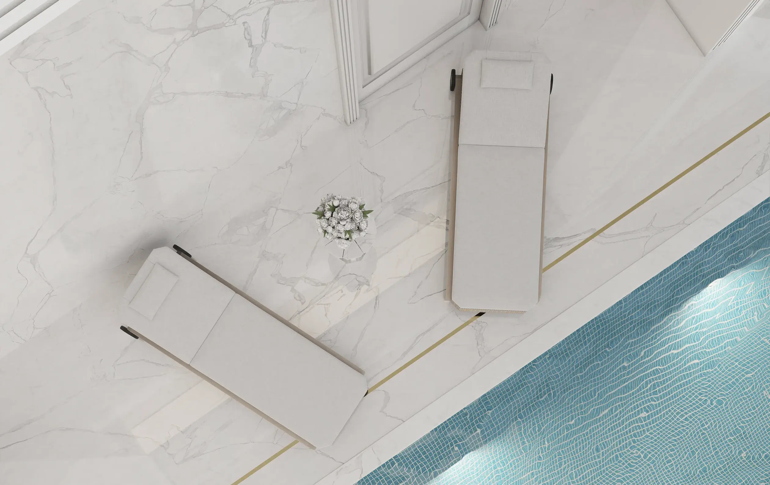 Heritage houten tuinligstoel - 4