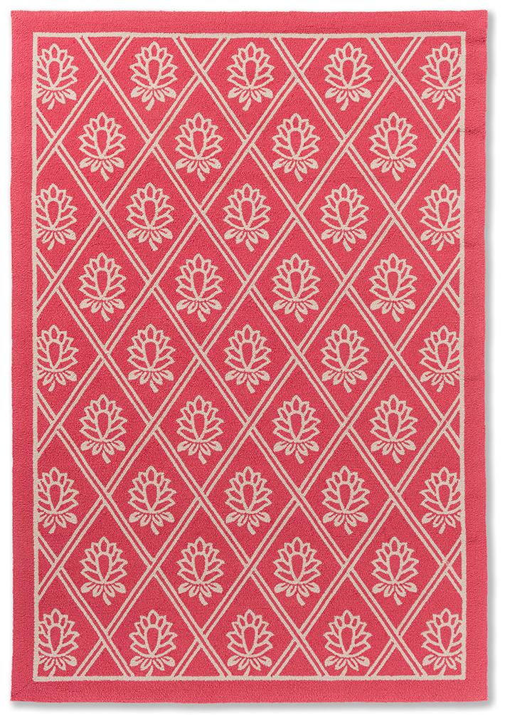 LA porchester klaproosrood outdoor tapijt | Maat: 250 × 350 cm