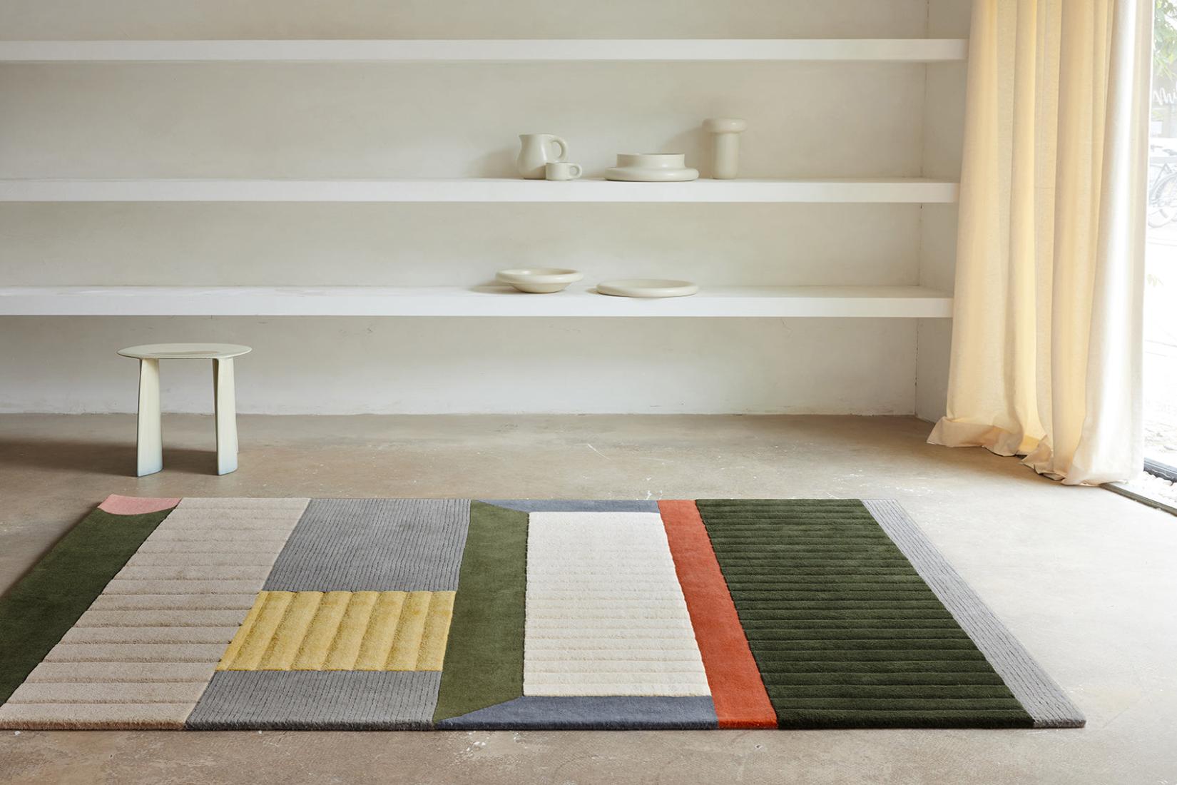 Cairn Brick handgeweven tapijt | Maat: 200 × 300 cm