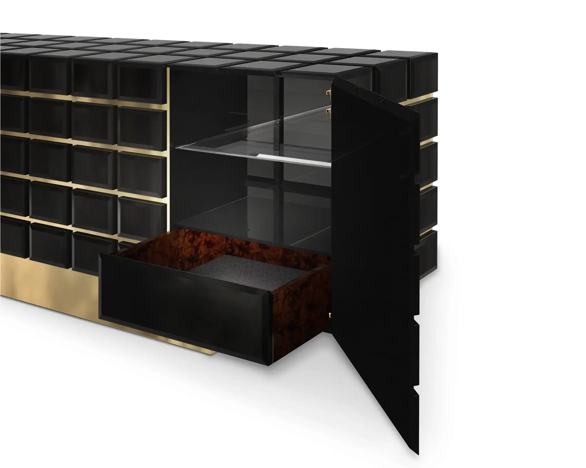 Obsidian dressoir