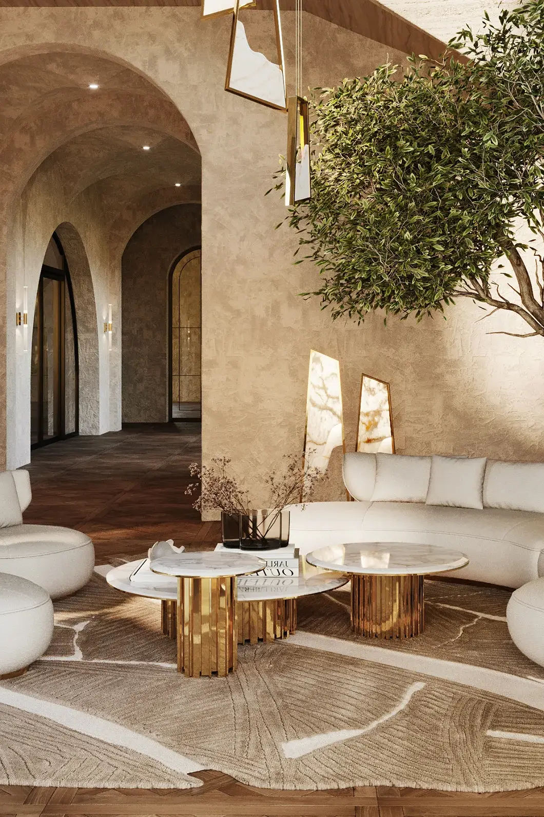 Imperial trio salontafel