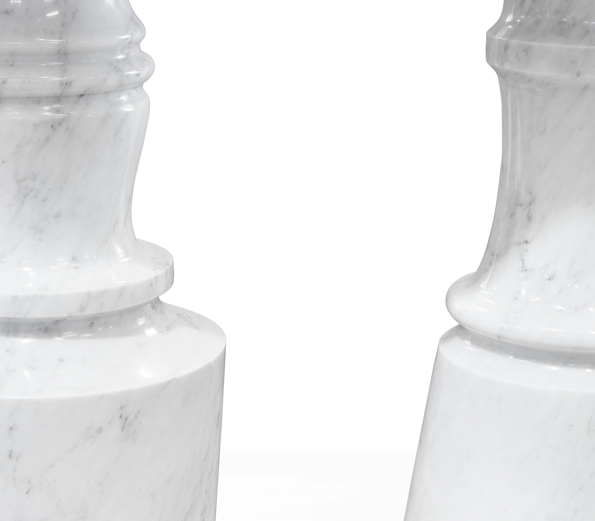 Obsidian Carrara console