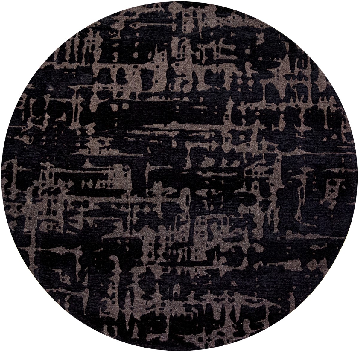 Black Water rond tapijt | Maat: Ø 240 cm