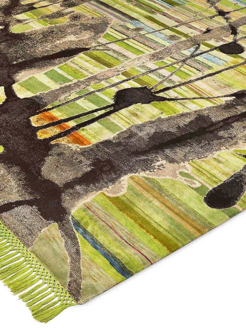 All Natural handgemaakte luxe tapijt | Maat: 183 × 274 cm