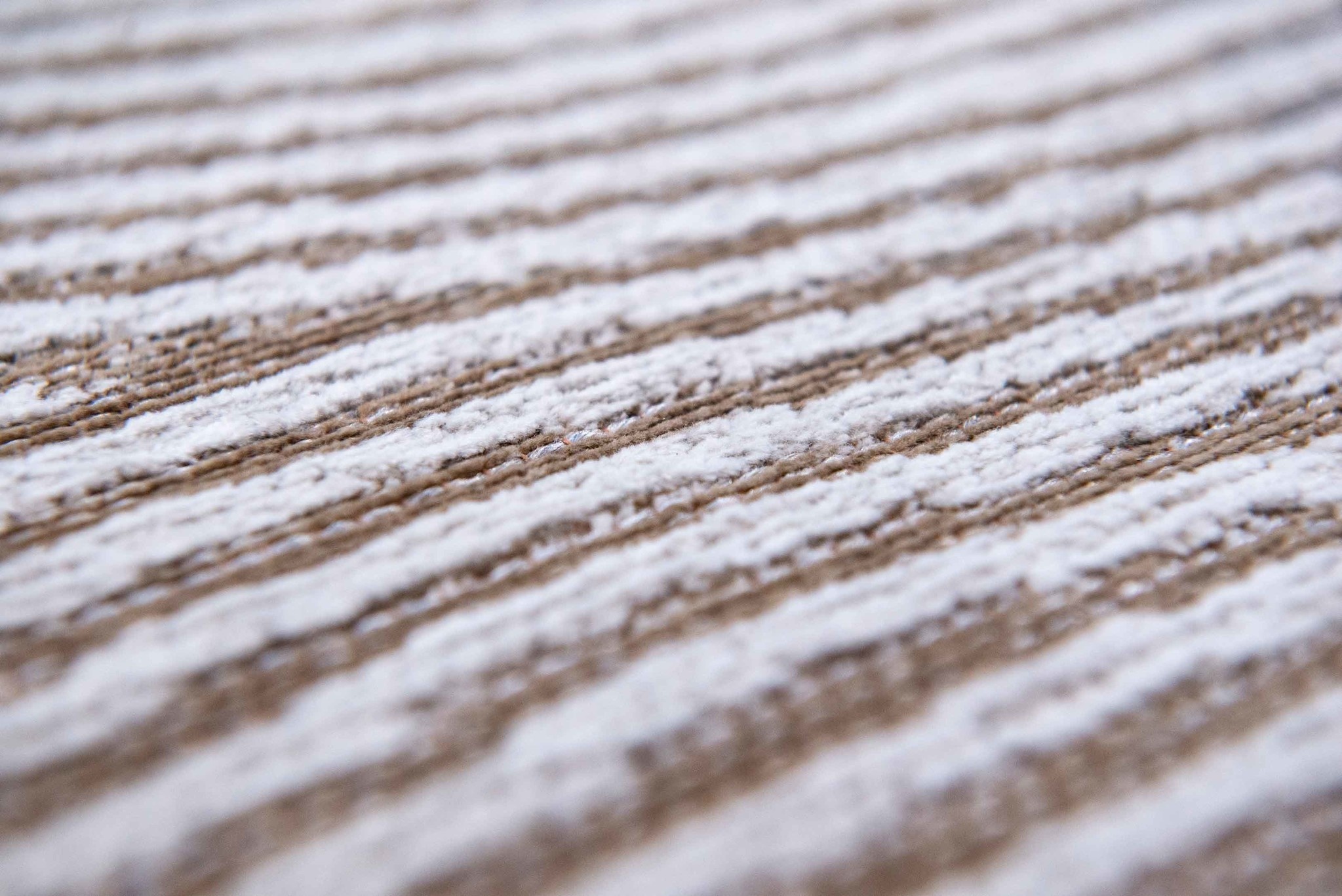 Oyster White rond tapijt | Maat: Ø 240 cm