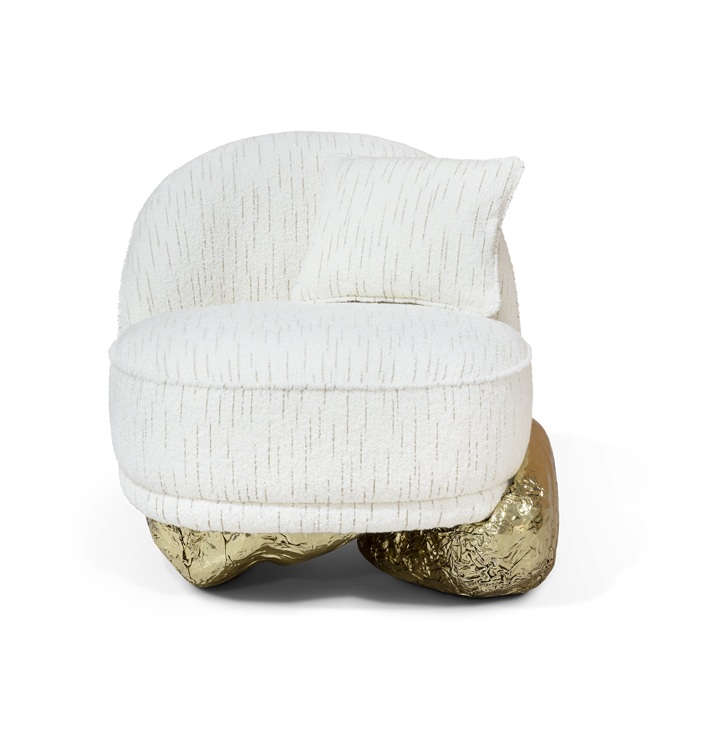 Angora II witte fauteuil