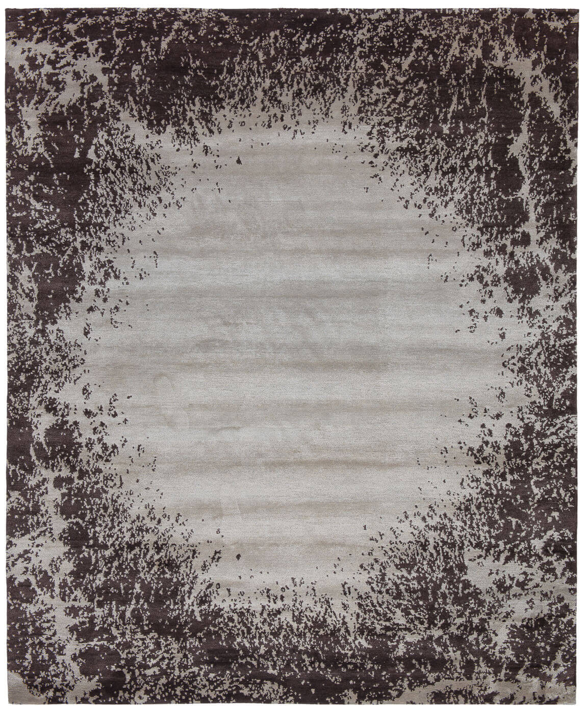 Tornado zwart grijs tapijt | Maat: 300 × 400 cm