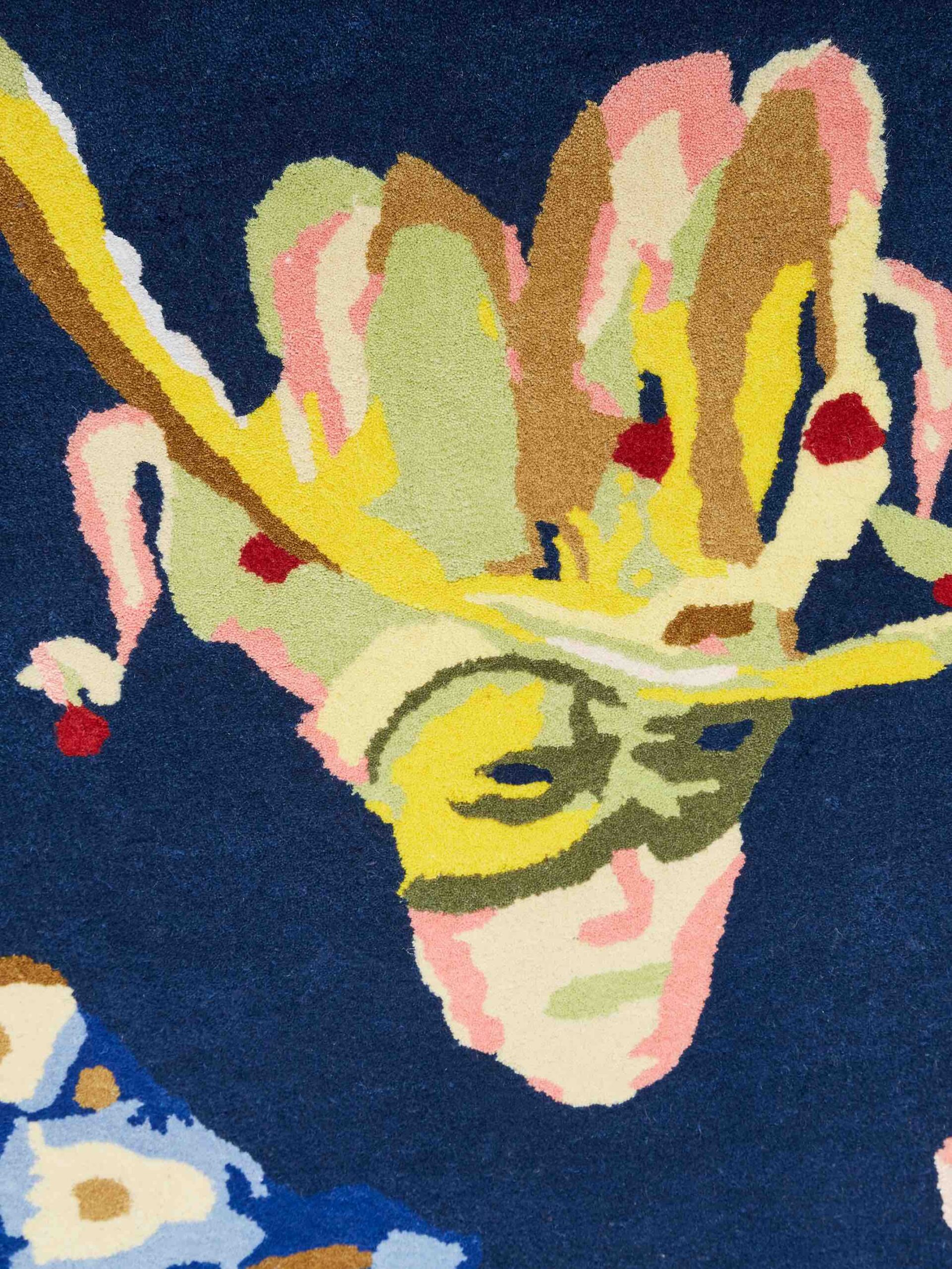 Carnaval rond luxe designer tapijt