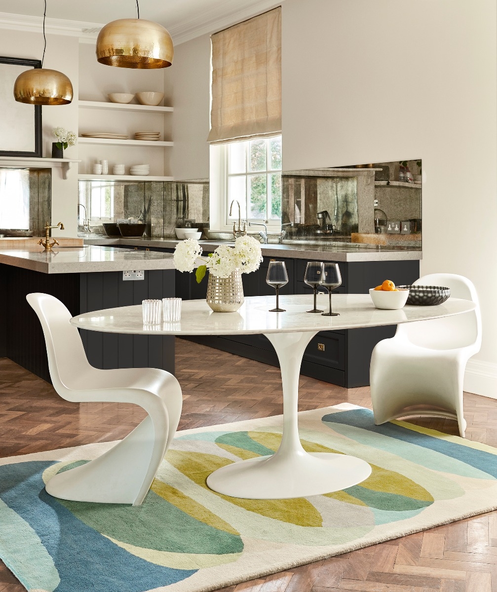 Elliptic-emerald tapijt | Maat: 200 × 280 cm